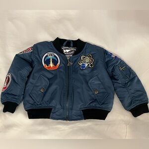 Up & Away Kids Astronaut Jacket Size 2T